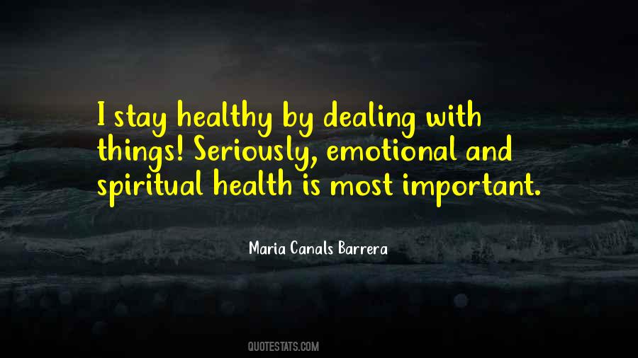 Quotes About Spiritual Health #1860562