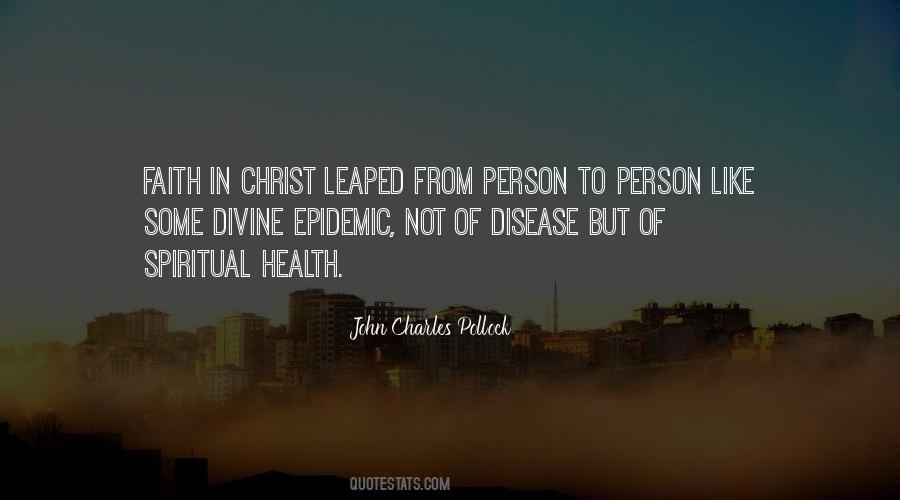 Quotes About Spiritual Health #397899