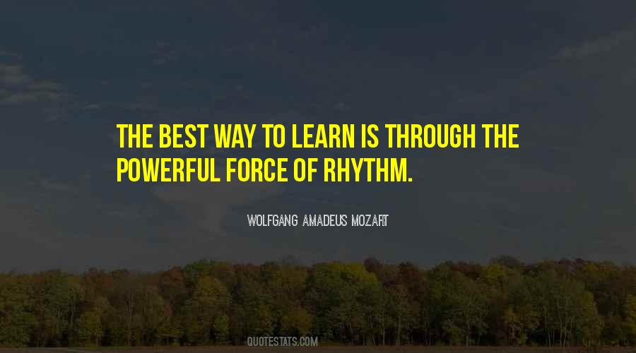 Quotes About The Best Way To Learn #1286289