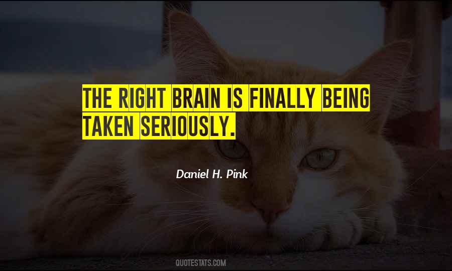 Right Brain Quotes #1168850