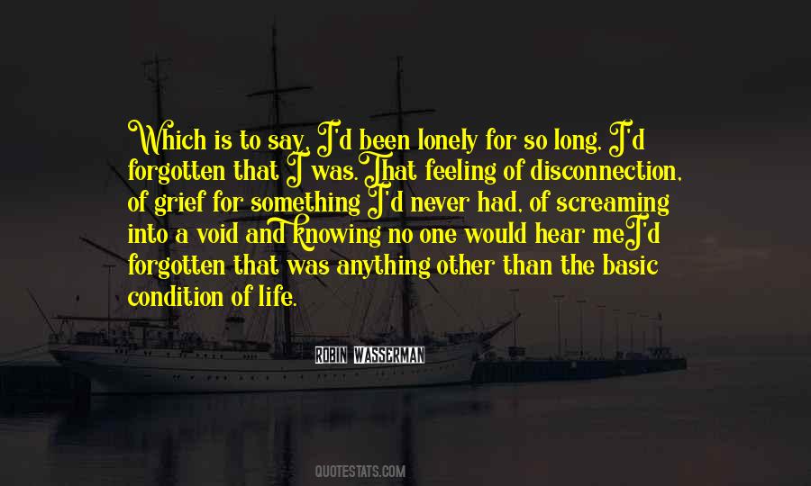 Quotes About Disconnection #190242