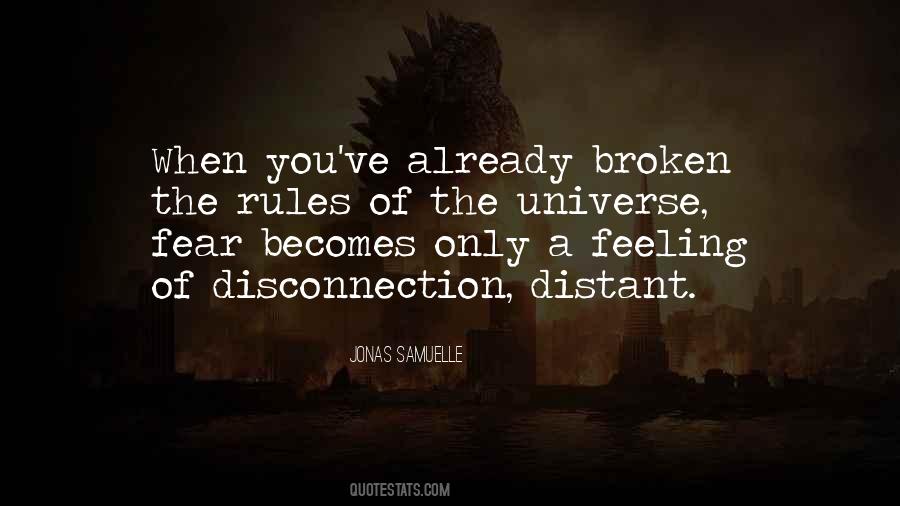 Quotes About Disconnection #375573