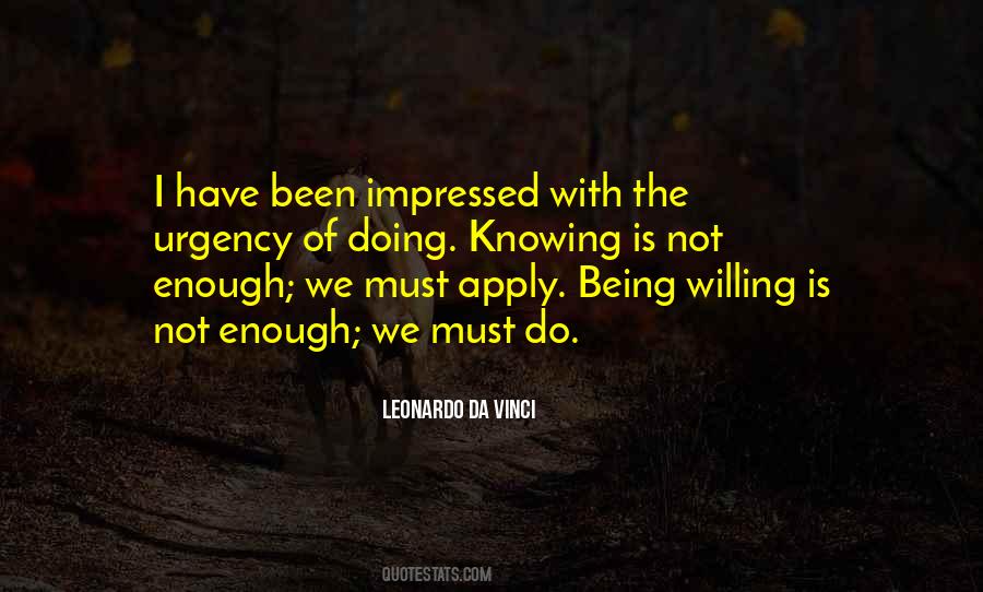 Quotes About Being Impressed #1494273