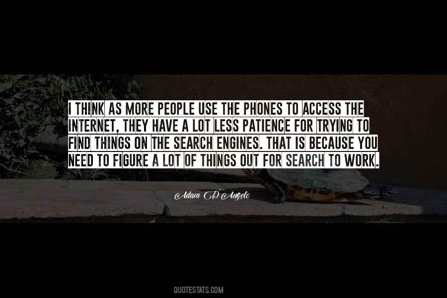 Quotes About Search Engines #787338