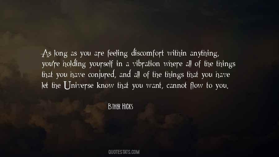 Quotes About Feeling Discomfort #1695895