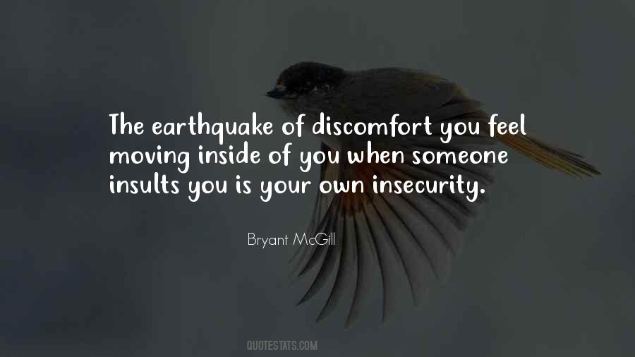 Quotes About Feeling Discomfort #831741