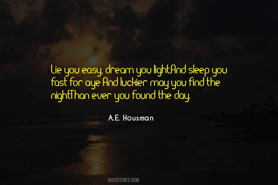 Quotes About Night And Sleep #103407