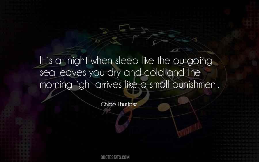 Quotes About Night And Sleep #237554
