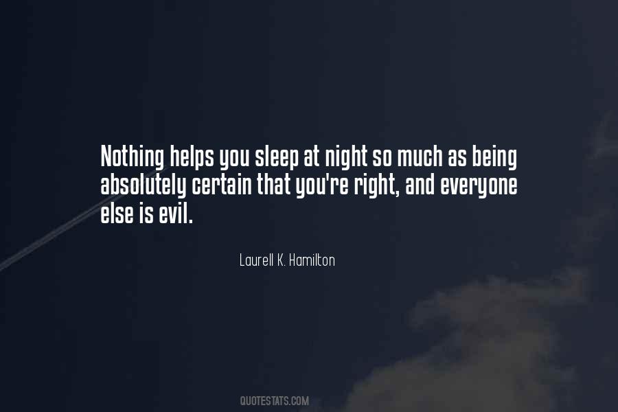 Quotes About Night And Sleep #283556