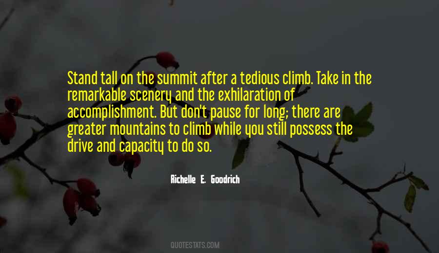 Quotes About Climbing Mountains #1001834