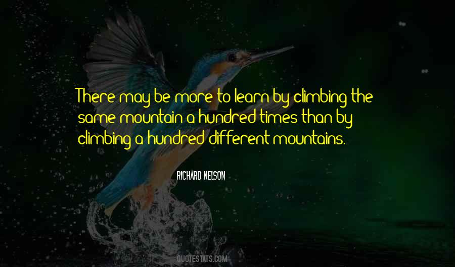 Quotes About Climbing Mountains #1236816