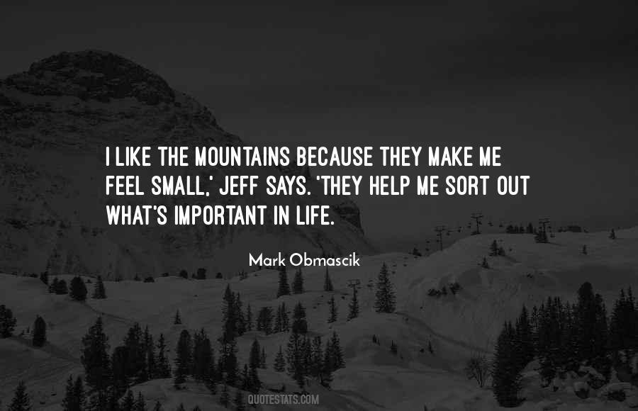 Quotes About Climbing Mountains #1817591