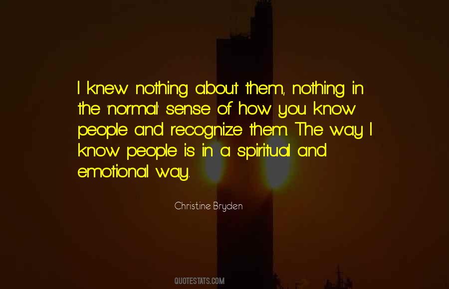 Spiritual Sense Quotes #680918