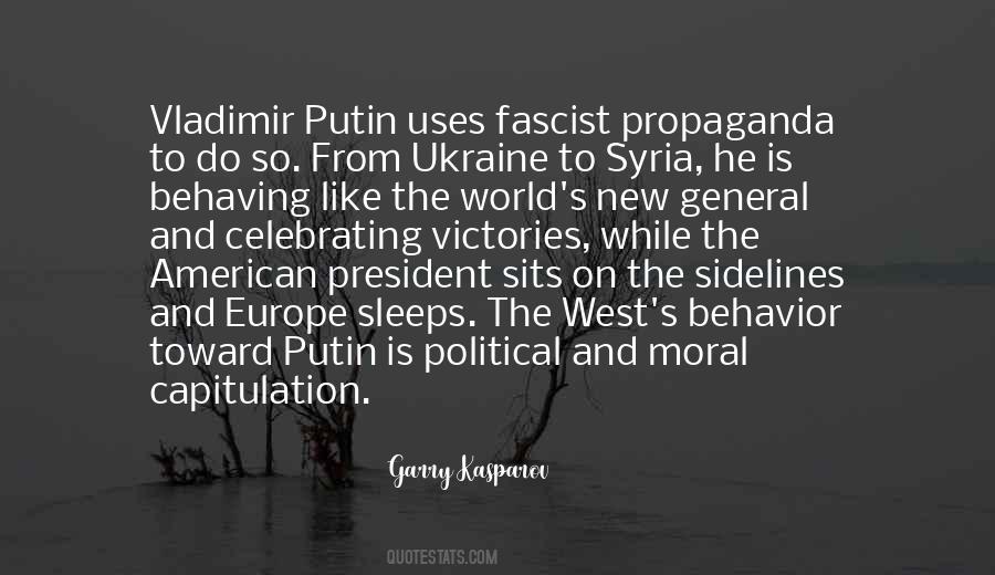 Quotes About Putin #1510857