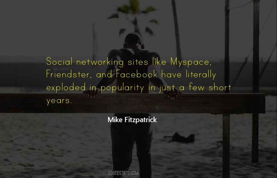 Quotes About Networking Sites #914787