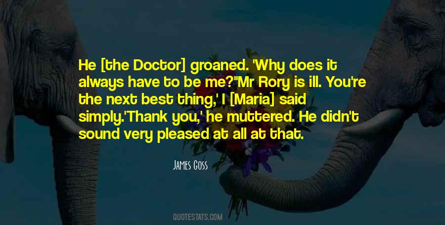 Quotes About The Doctor Who #241254