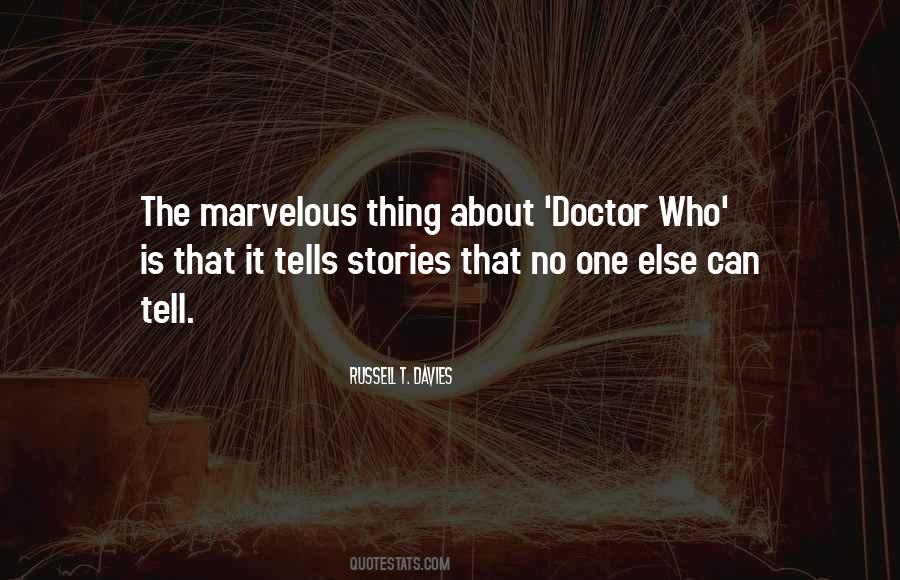 Quotes About The Doctor Who #6775