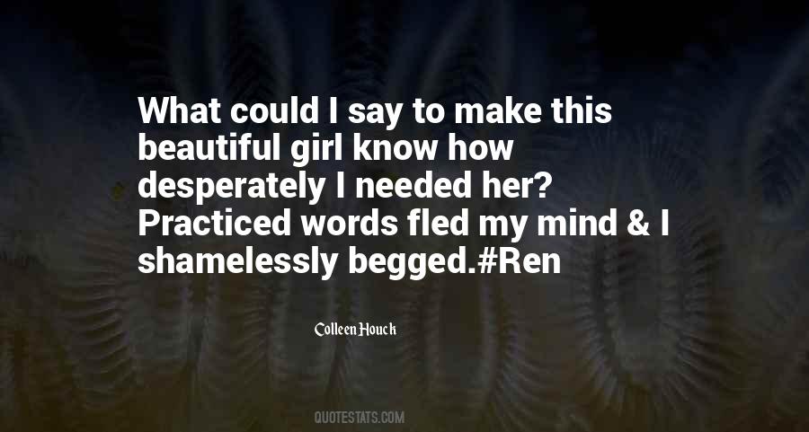 Quotes About Ren #812806