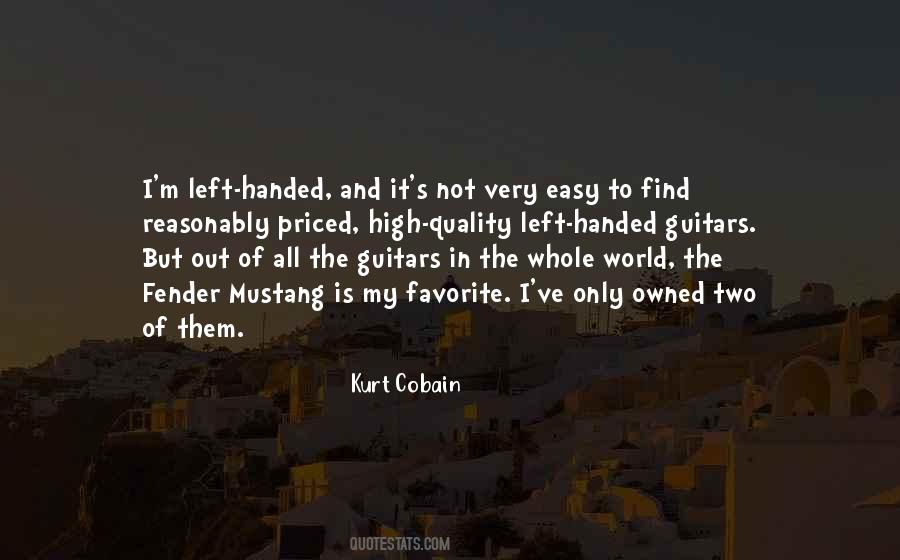 Quotes About Left Handed #227102