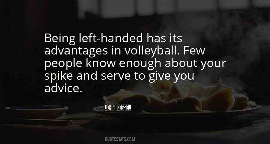 Quotes About Left Handed #86826