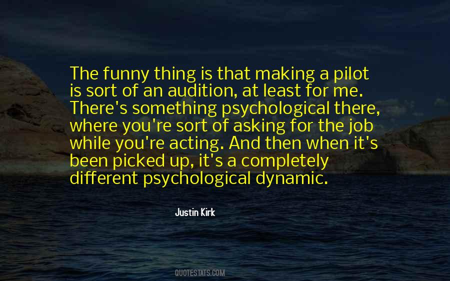 Quotes About Acting Different #593519