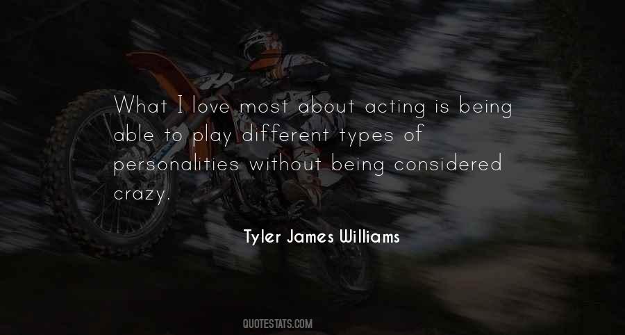 Quotes About Acting Different #785832