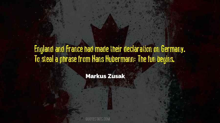 Quotes About France And Germany #1384355