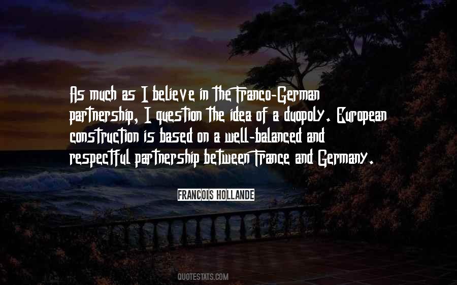 Quotes About France And Germany #1486838