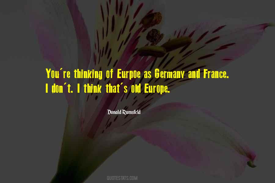 Quotes About France And Germany #796993