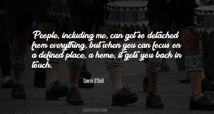 Quotes About Detached #141697