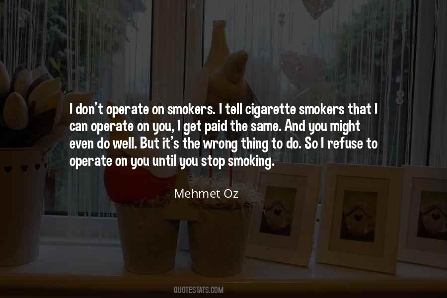 Quotes About Smokers #597040