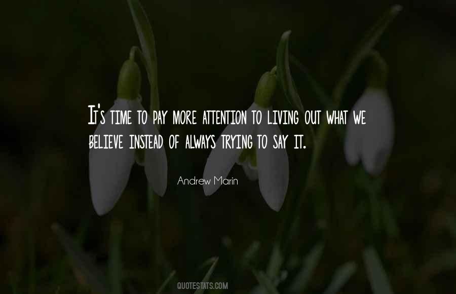 Trying To Believe Quotes #236828