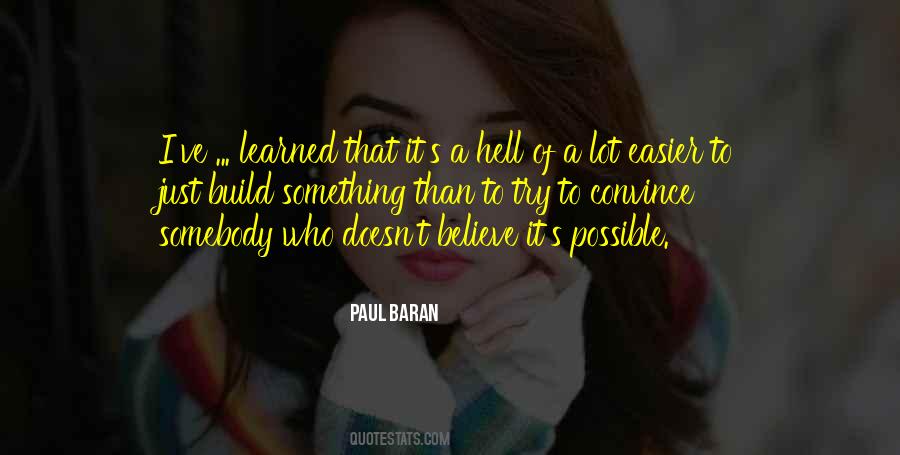 Trying To Believe Quotes #264261
