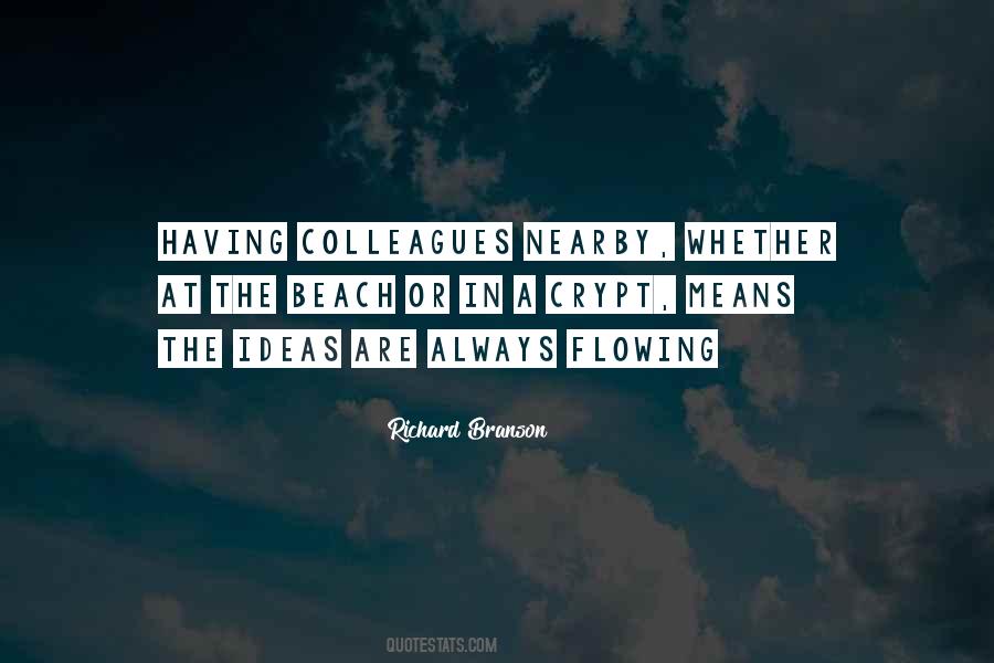 Quotes About Flowing #1391321