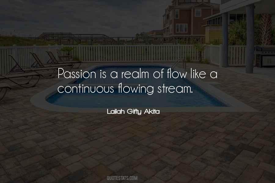 Quotes About Flowing #1436629