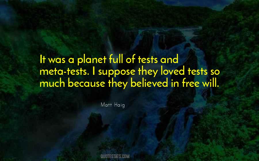 Quotes About Tests #1279503