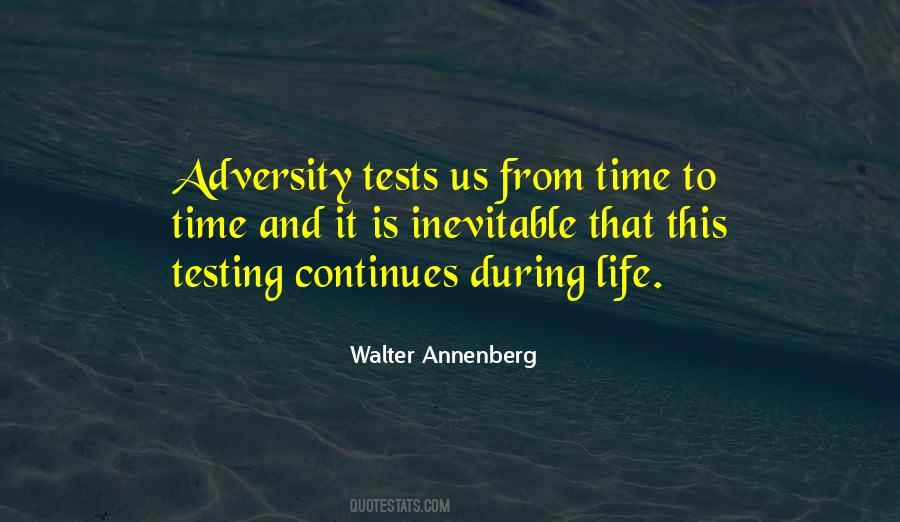 Quotes About Tests #931473