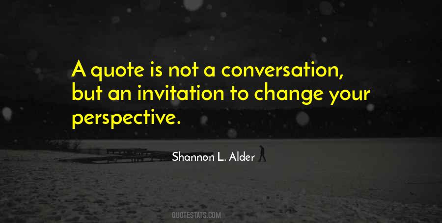 Conversation Quotes Quotes #1621485