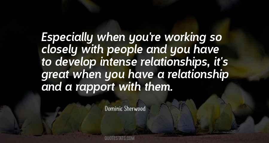 Quotes About Working On A Relationship #190311