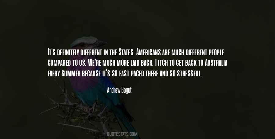 Quotes About We Are Different #147670