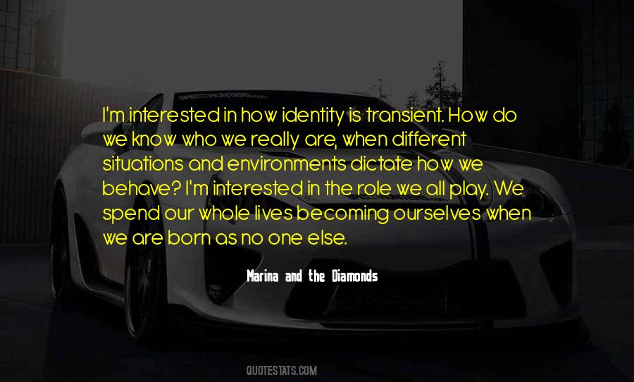 Quotes About We Are Different #78767