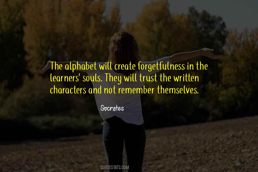 Quotes About Alphabet #1657404