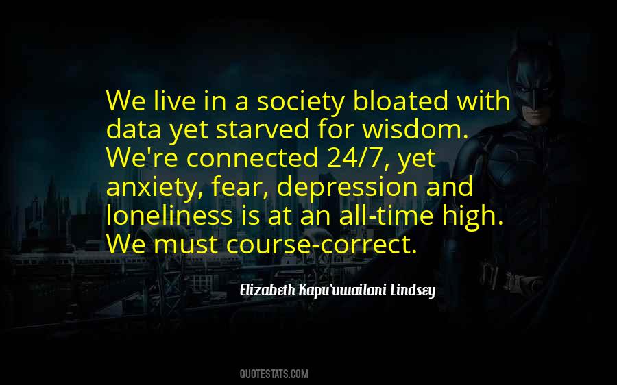 Society We Live In Quotes #60259