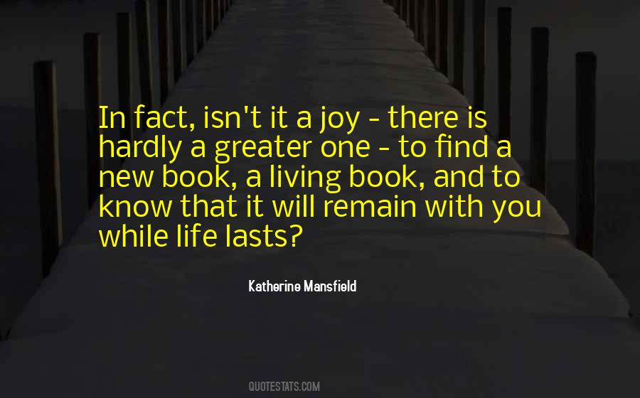 Book Joy Quotes #1628721