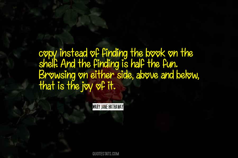 Book Joy Quotes #457437