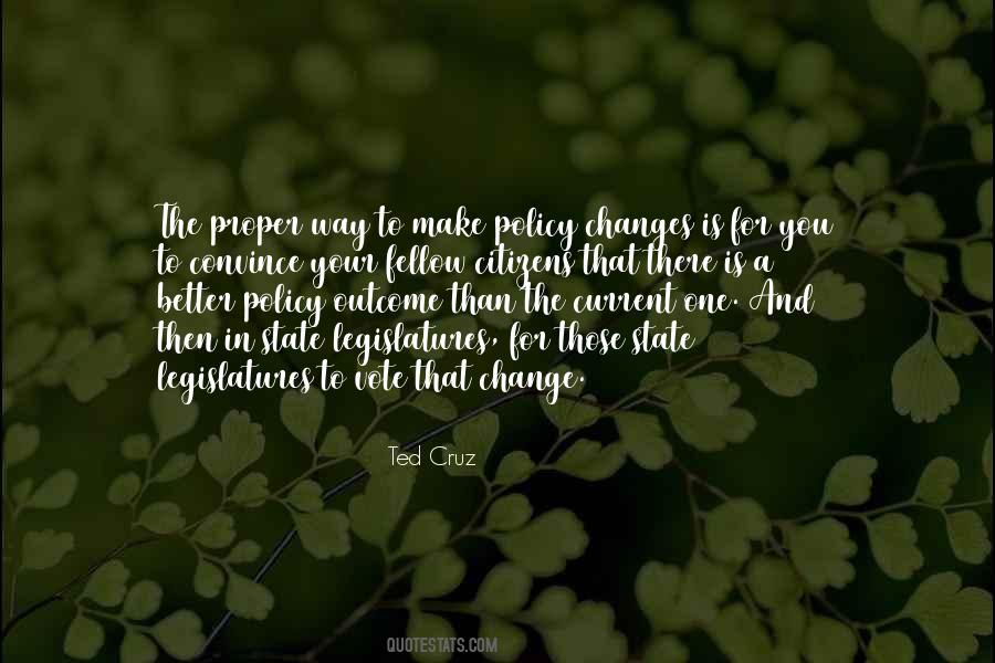Quotes About A Better Change #72155