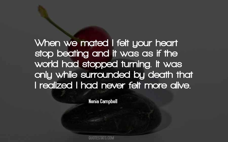Quotes About The Beating Heart #292070