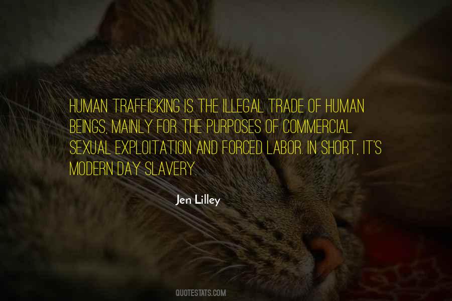 Quotes About Human Trafficking #225209