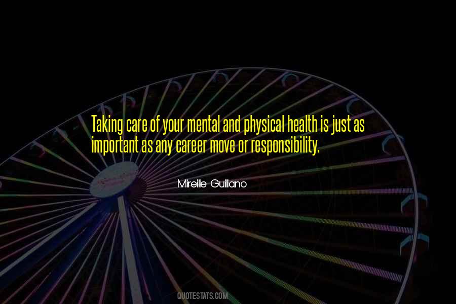 Quotes About Taking Care Of Your Health #717869