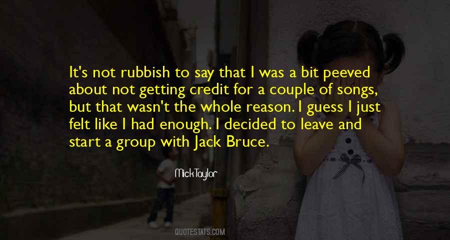 Not Getting Credit Quotes #227111